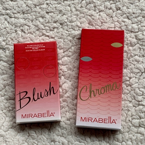 NWT 2 pc Mirabella set ( eyeshadow and blush) - Picture 3 of 6